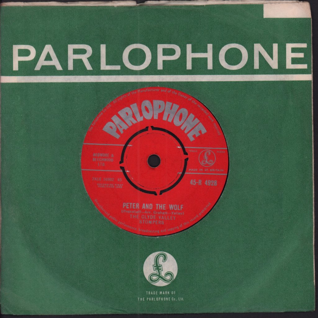 Clyde Valley Stompers - Peter And The Wolf - 7 Inch