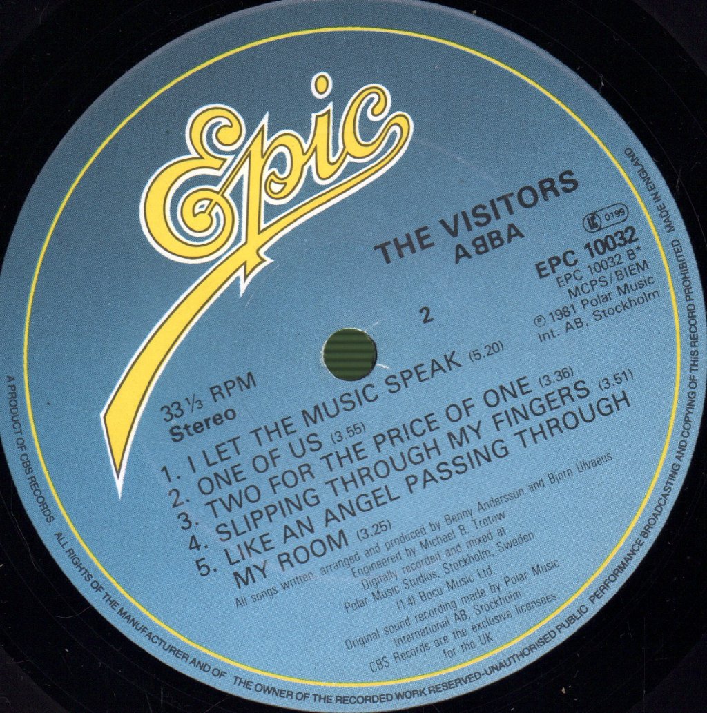ABBA - Visitors - Lp