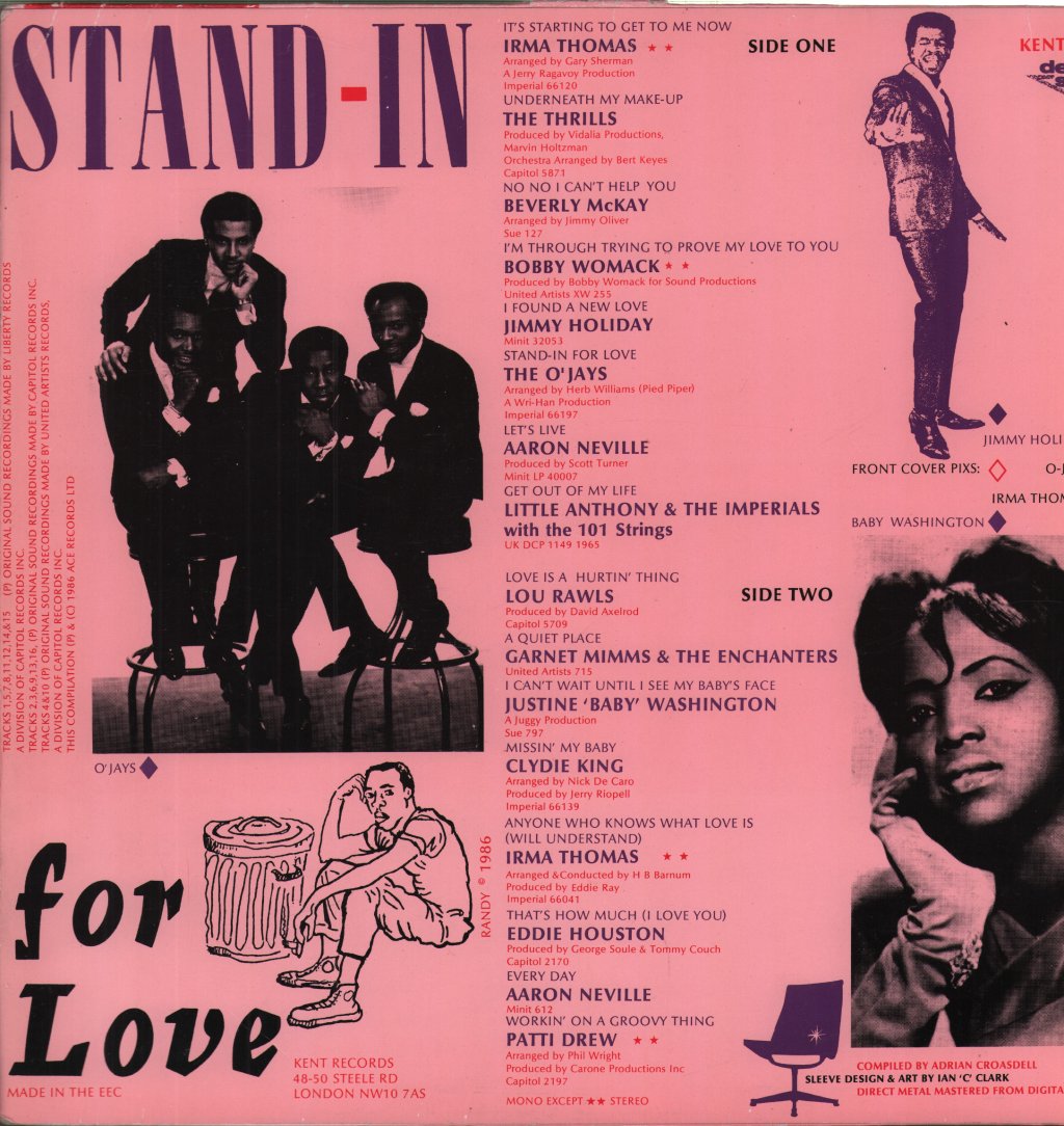 Various Artists - Stand-In For Love - Lp
