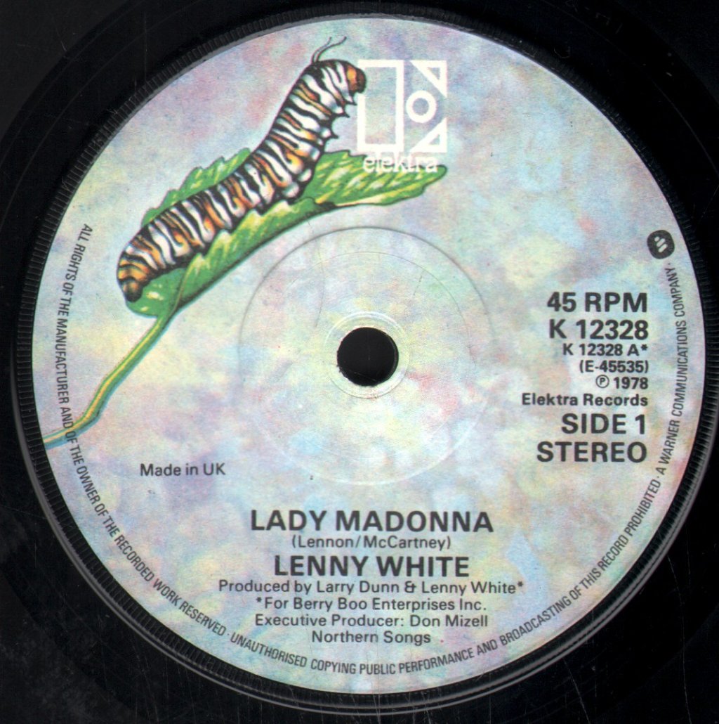 Lenny White - Lady Madonna - 7 Inch