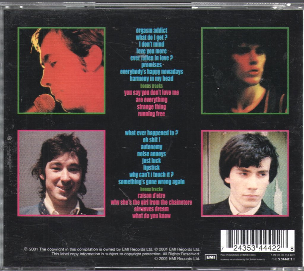 Buzzcocks - Singles Going Steady - Cd