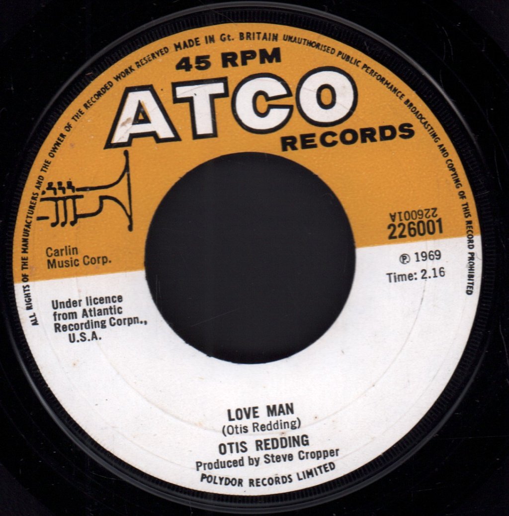 Otis Redding - Love Man - 7 Inch
