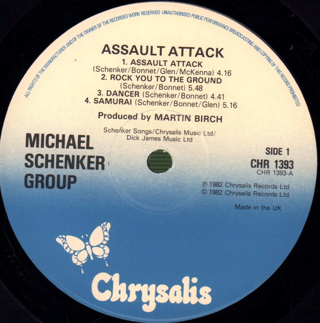 Michael Schenker Group - Assault Attack - Lp