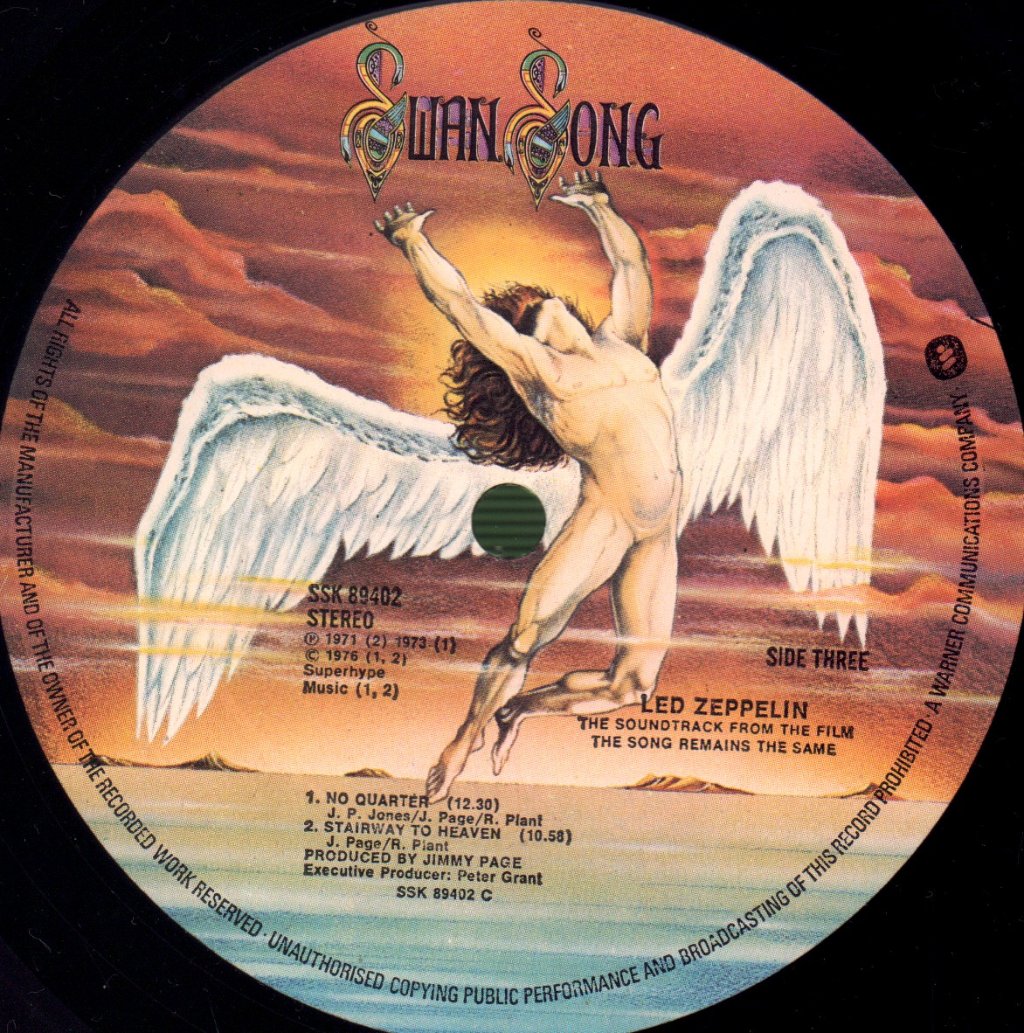 Led Zeppelin - Song Remains The Same - Double Lp