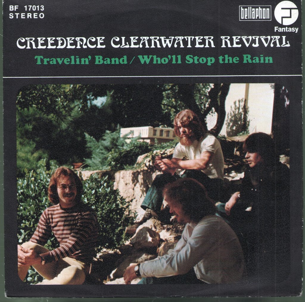 Creedence Clearwater Revival - Travelin' Band / Who'll Stop The Rain - 7 Inch