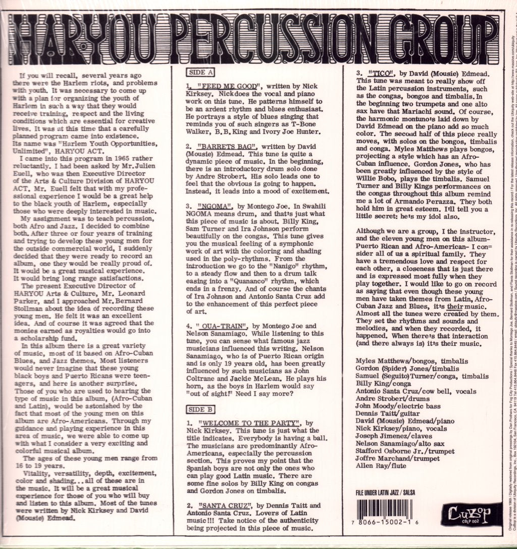 Har-You Percussion Group - Har-You Percussion Group - Lp