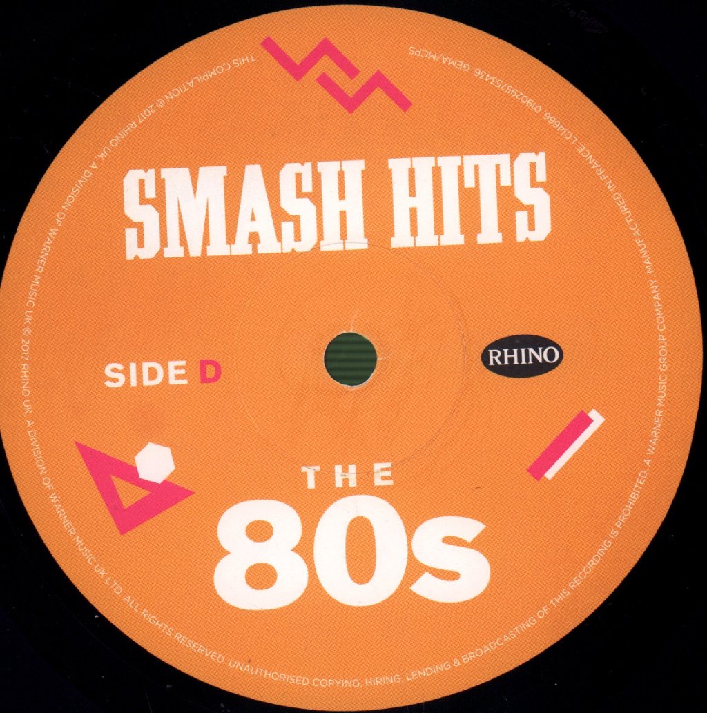 Various Artists - Smash Hits The 80s - Double Lp