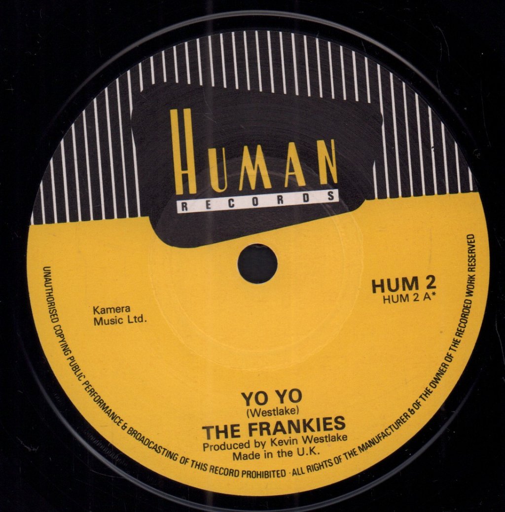 Frankies - Yo Yo - 7 Inch