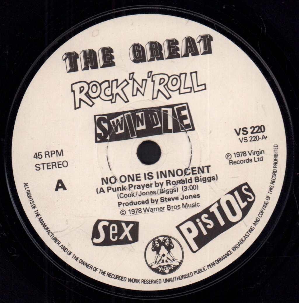 Sex Pistols - No One Is Innocent - 7 Inch