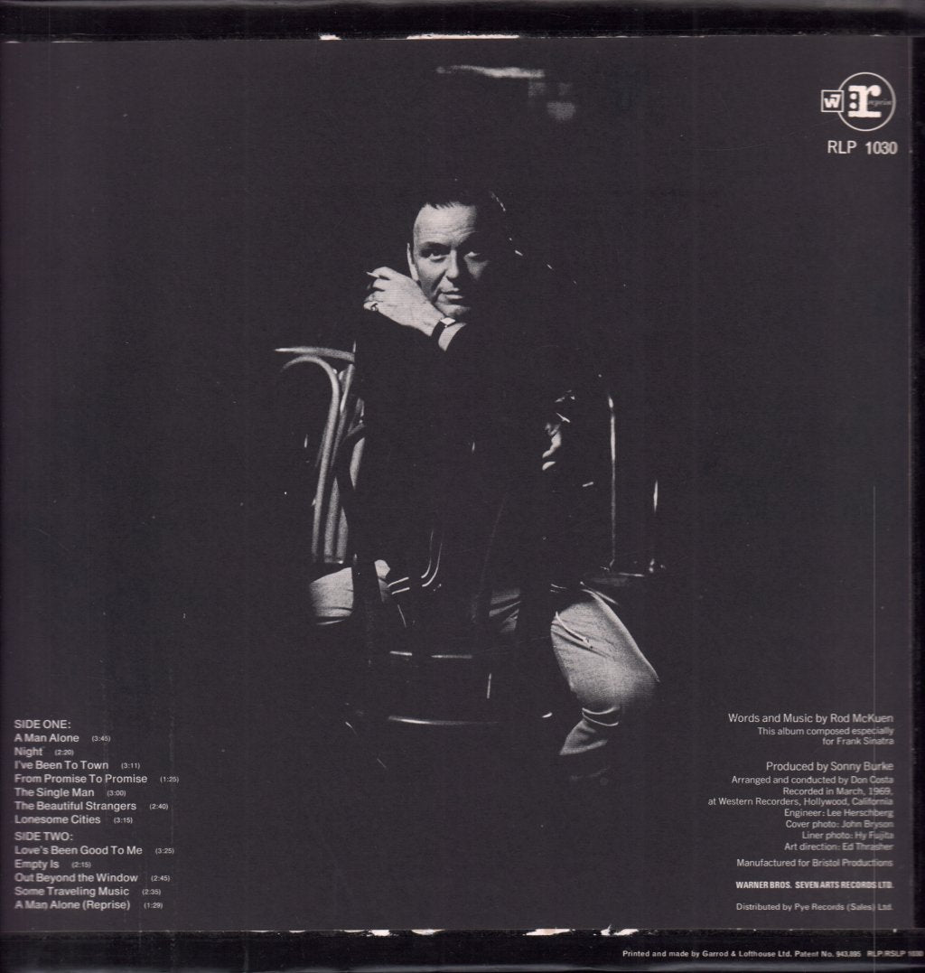 Frank Sinatra - A Man Alone - Lp