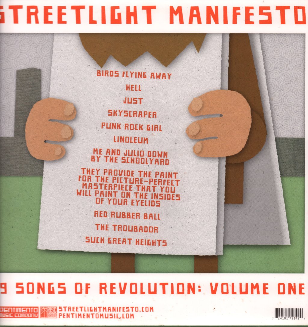 Streetlight Manifesto - 99 Songs Of Revolution: Volume One - Lp