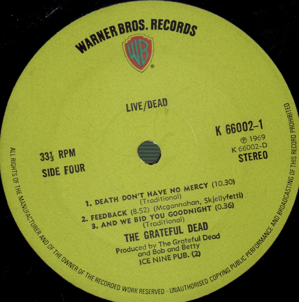 Grateful Dead - Live / Dead - Double Lp