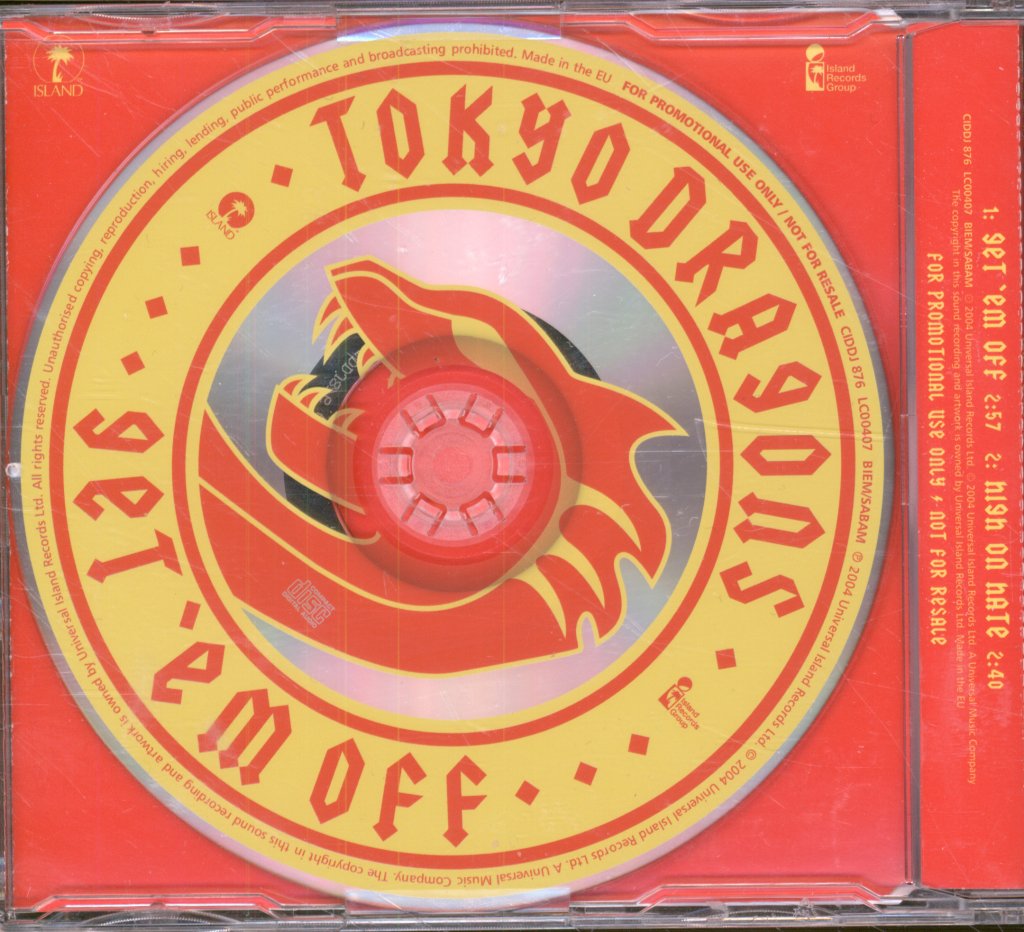Tokyo Dragons - Get 'Em Off - Cd