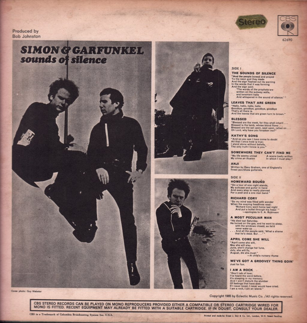 Simon And Garfunkel - Sounds Of Silence - Lp