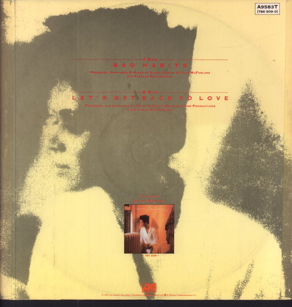 Jenny Burton - Bad Habits - 12 Inch