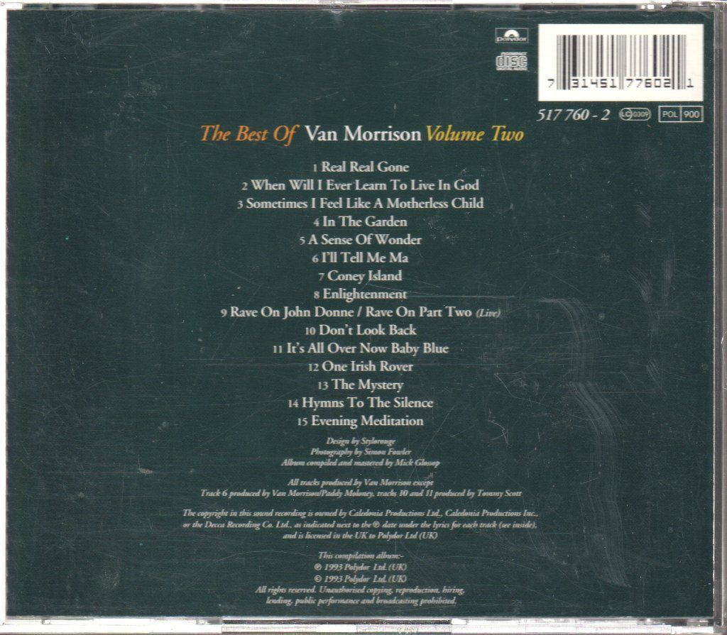 Van Morrison - Best Of Van Morrison Volume Two - Cd