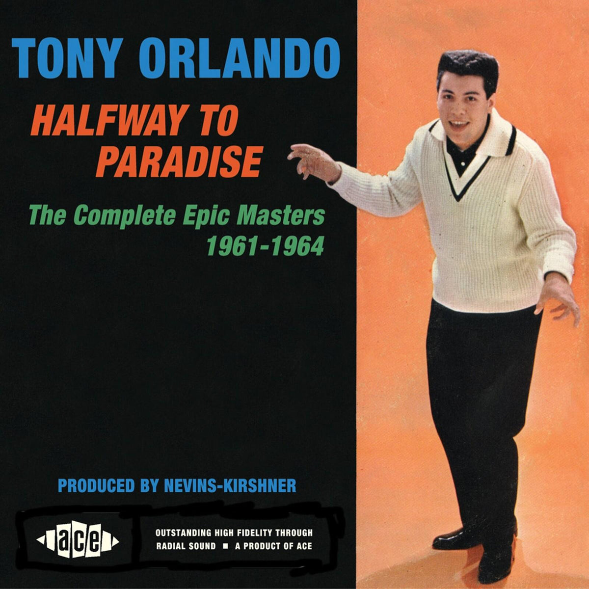 Tony Orlando - Halfway To Paradise - the Complete Epic Masters 1961-1964 - Cd