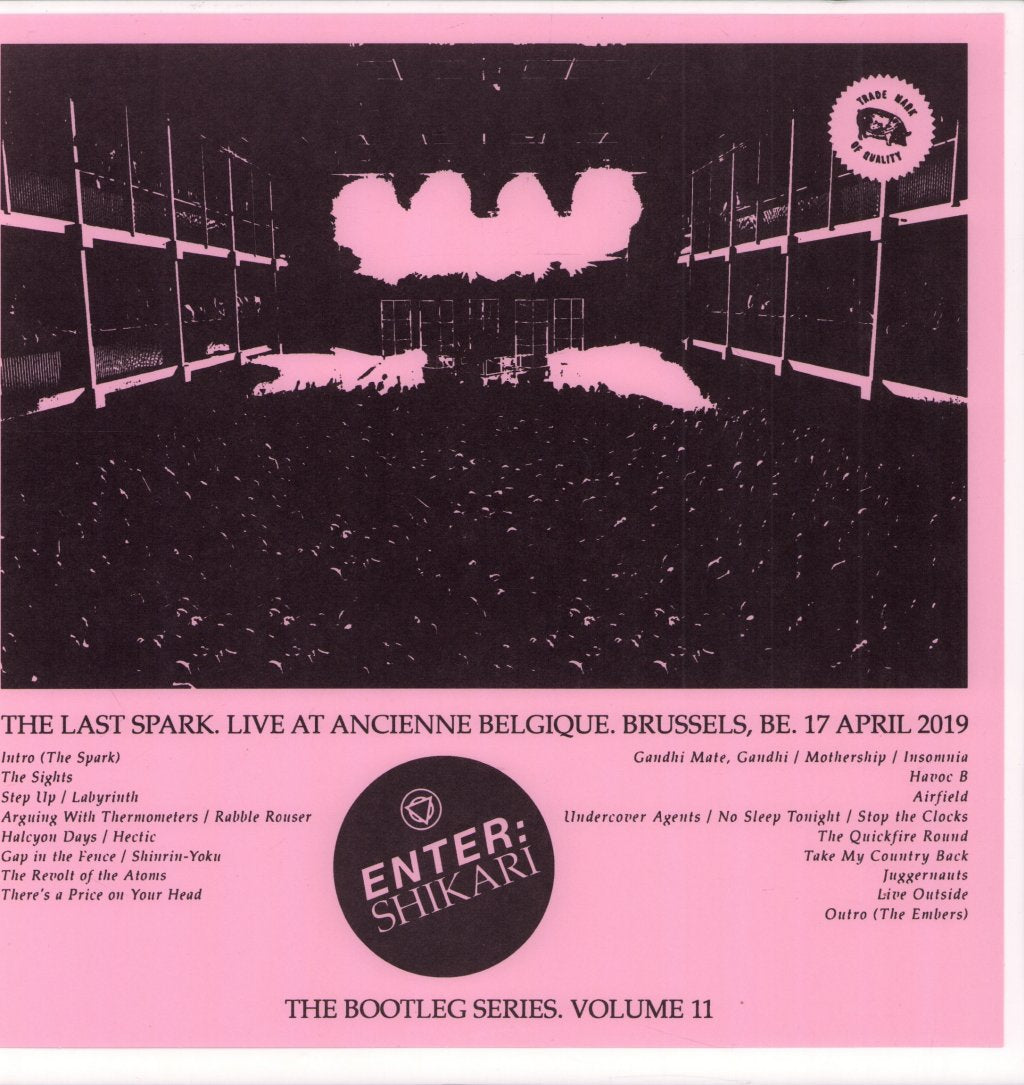 Enter Shikari - Last Spark. Live At Ancienne Belgique. Brussels. April 2019 - Bootleg Series Vol. 11 - Double Lp
