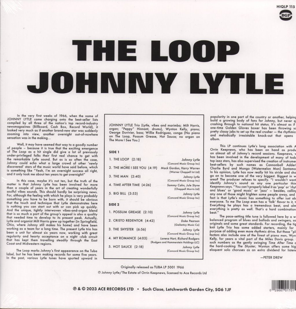 Johnny Lytle - Loop - Lp