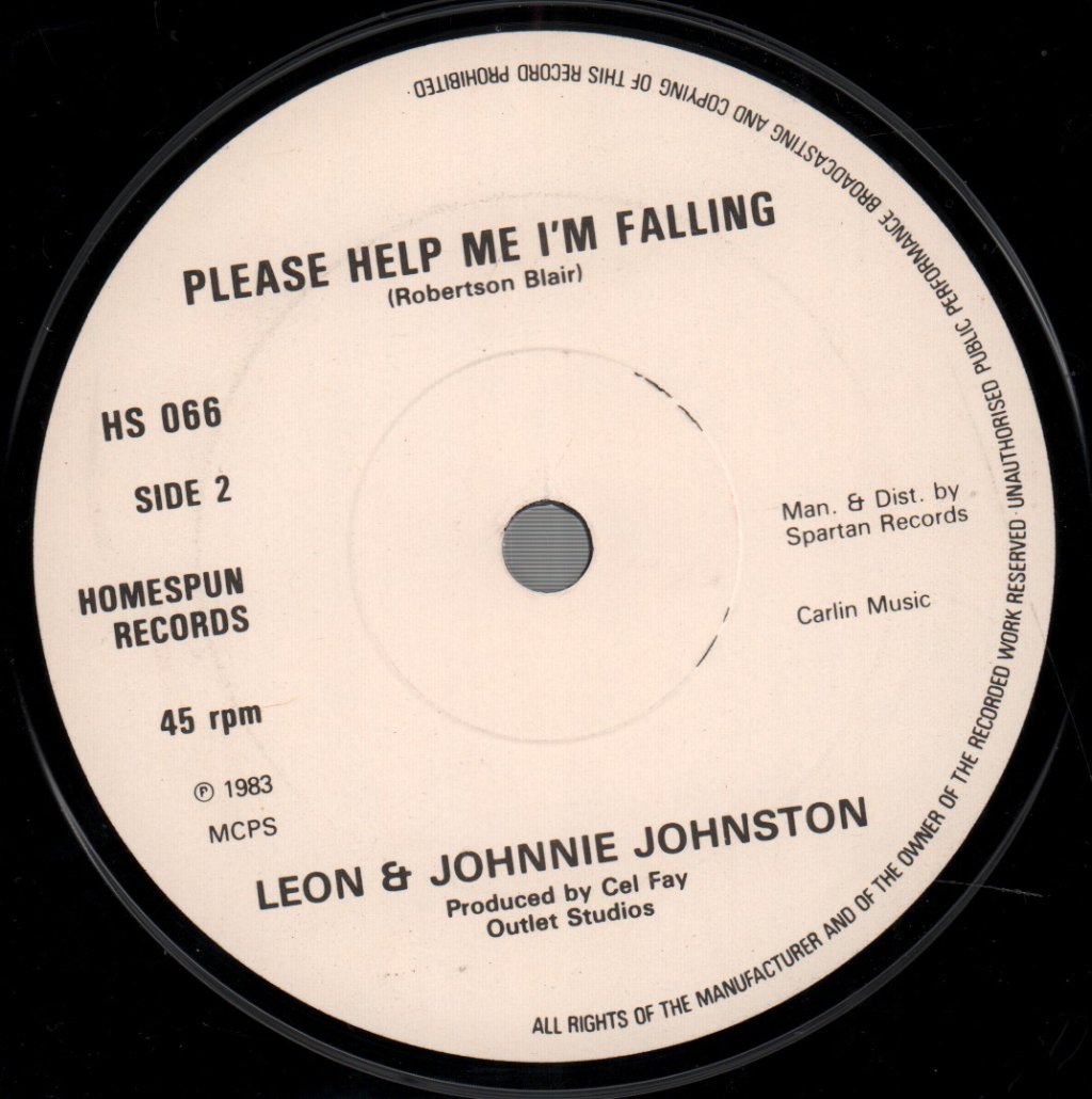 Leon And Johnnie Johnston - Jealous Heart - 7 Inch