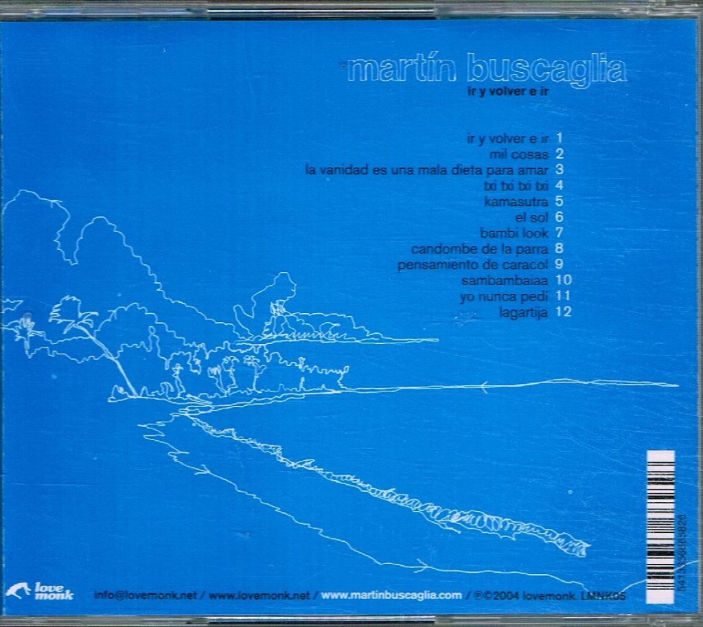 Martin Buscaglia - Ir Volver E Ir - Cd