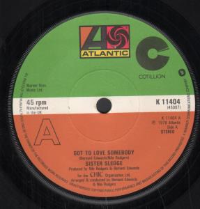 Sister Sledge - Got To Love Somebody - 7 Inch