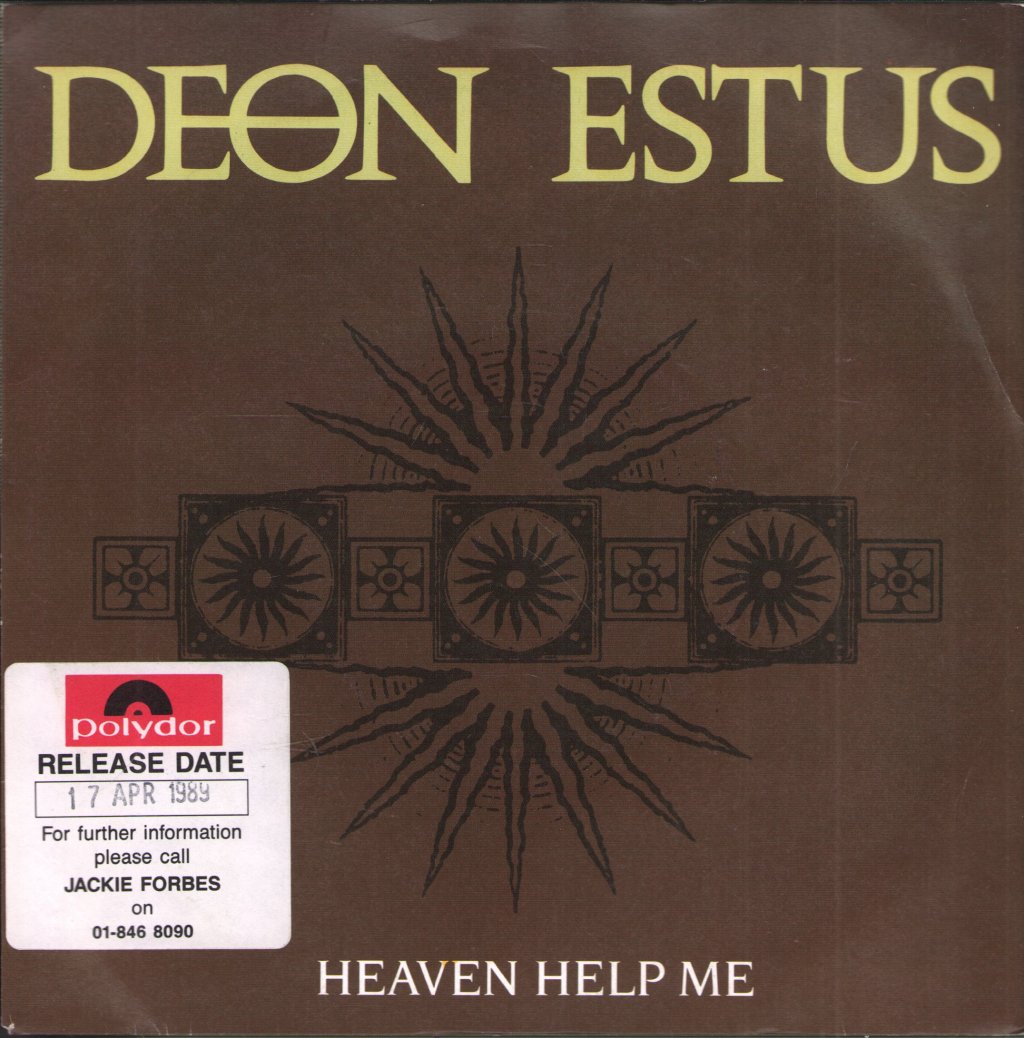 Deon Estus - Heaven Help Me - 7 Inch