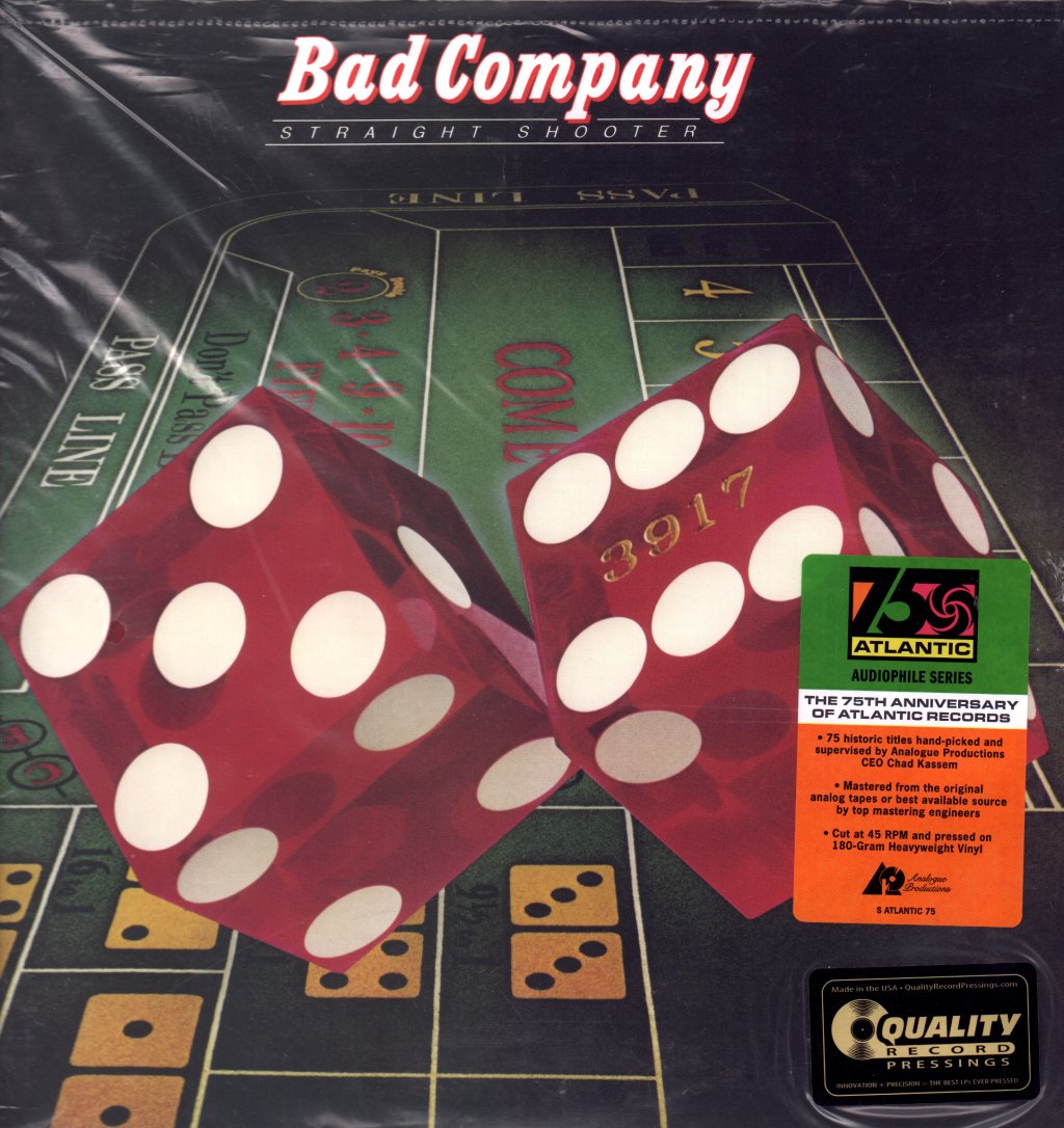 Bad Company - Straight Shooter - Double Lp
