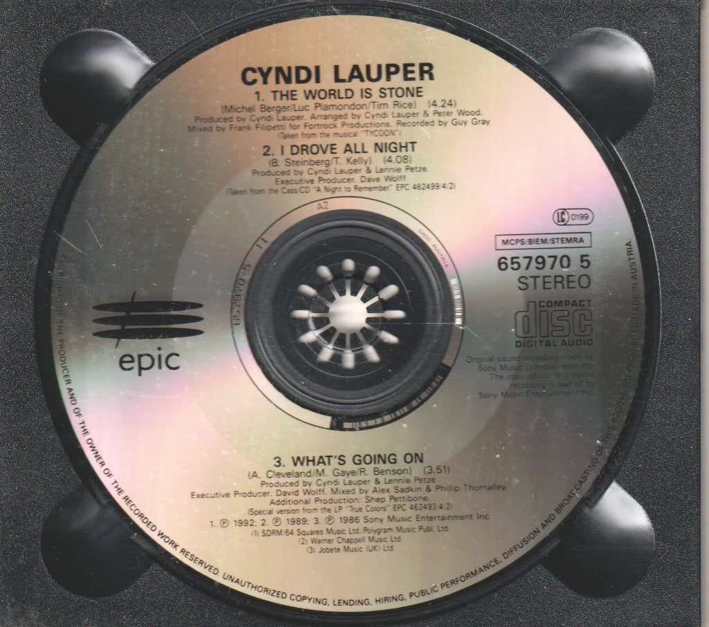 Cyndi Lauper - World Is Stone - Double Cd
