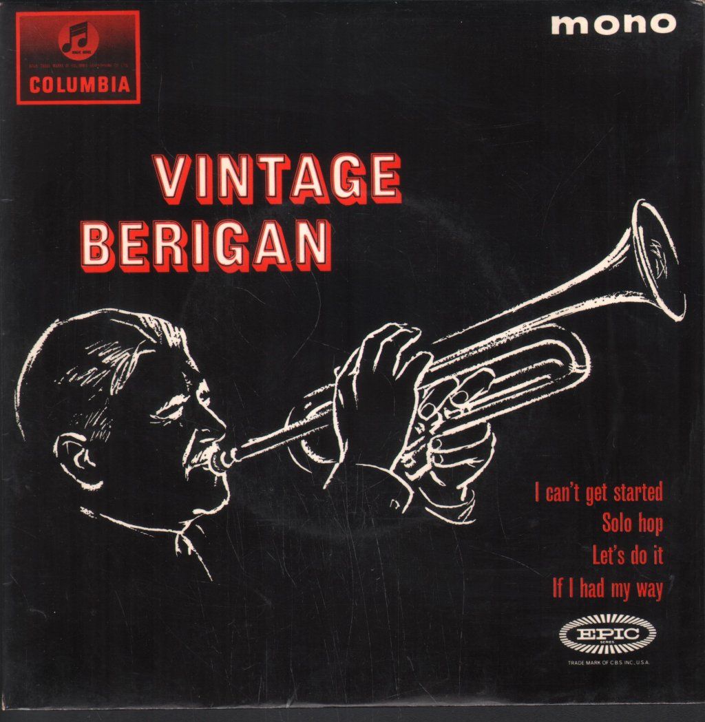 Bunny Berigan - Vintage Berigan - 7 Inch