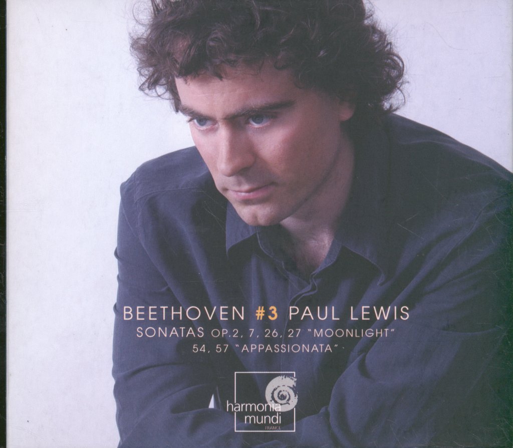 Paul Lewis - Beethoven - #3 : Sonatas Op. 2, 7, 26 27 "Moonlight", 54, 57 "Appassionata" - Cd Set