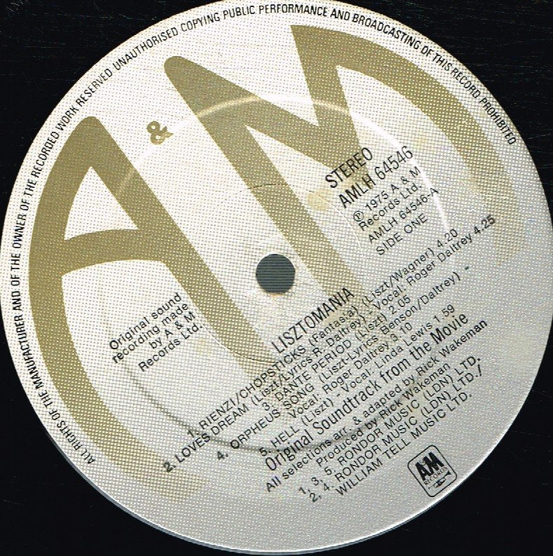Rick Wakeman - Lisztomania (Soundtrack) - Lp