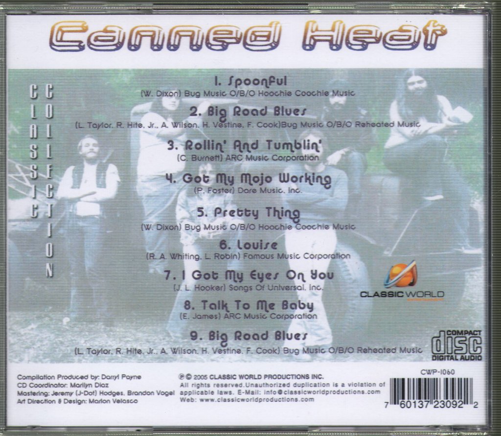 Canned Heat - Classic Collection - Cd