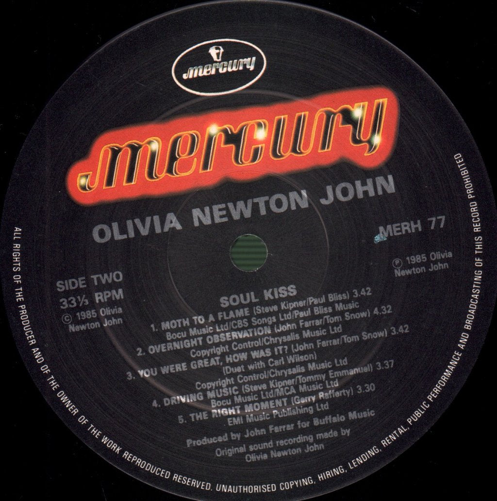 Olivia Newton-John - Soul Kiss - Lp