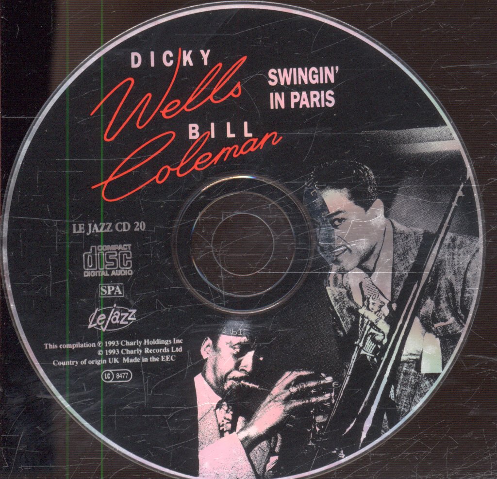 Dickie Wells, Bill Coleman - Swingin' In Paris - Cd