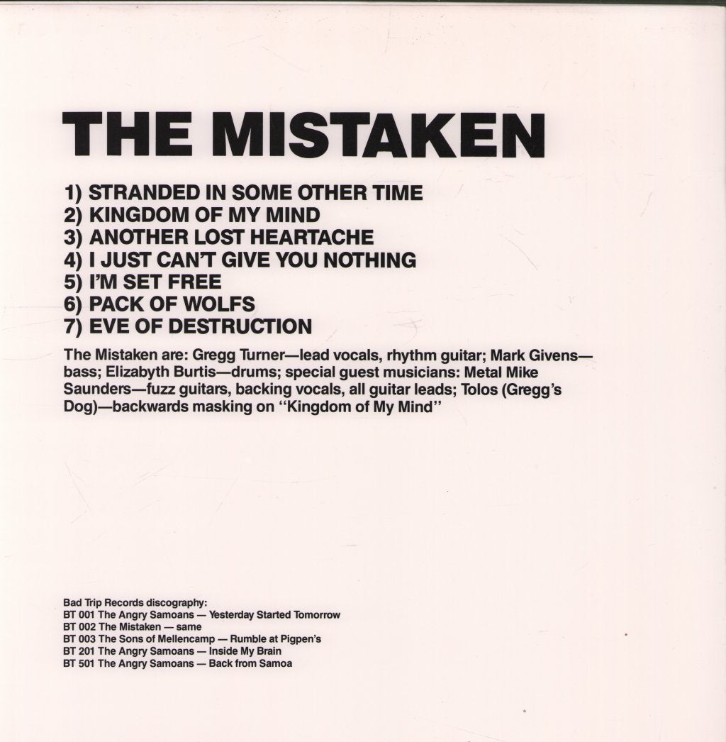 Mistaken - Mistaken - 12 Inch