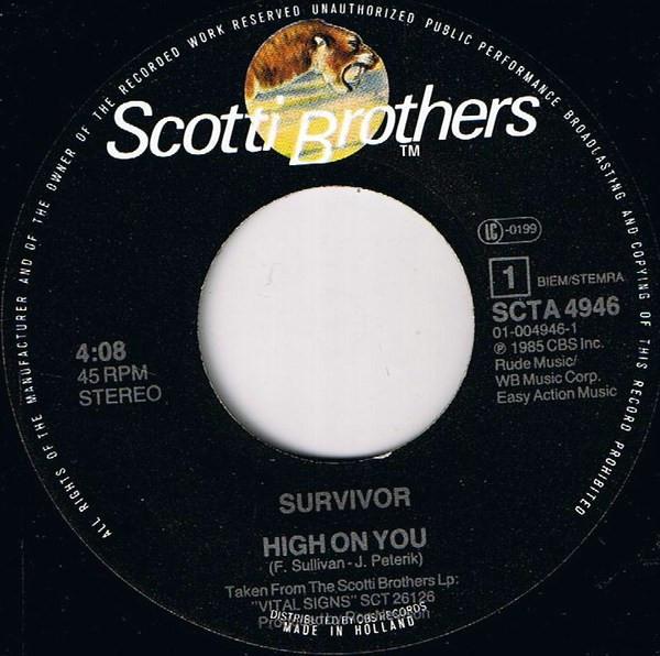 Survivor - High On You - 7 Inch