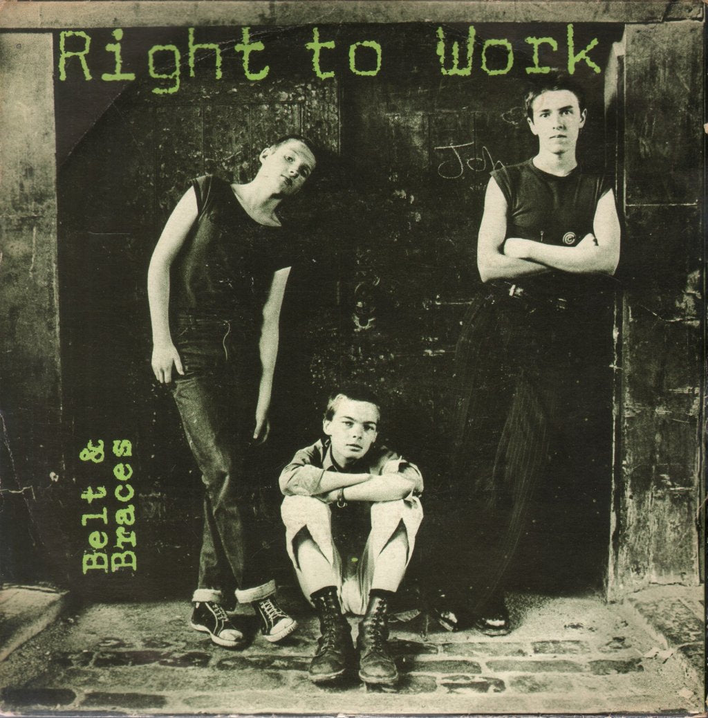 Belt And Braces Road Show Band - Right To Work - 7 Inch