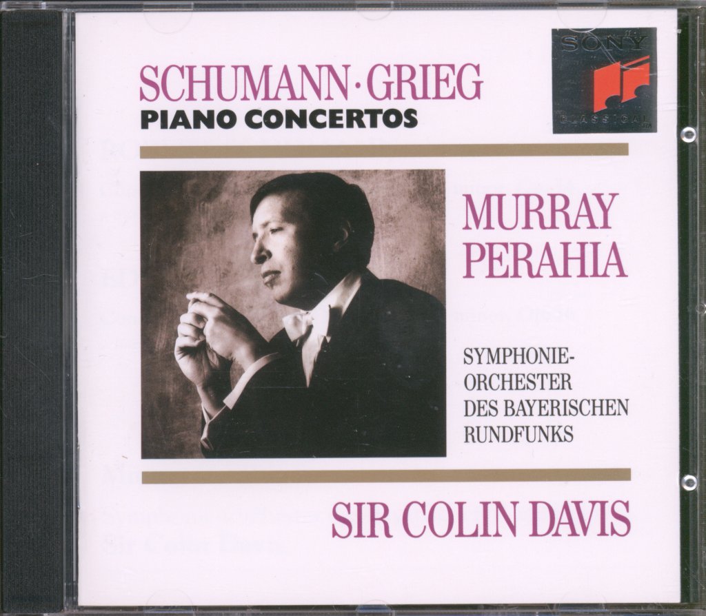 Symphonieorchester Des Bayerischen Rundfunks, Sir Colin Davis - Schumann / Grieg - Piano Concertos - Cd