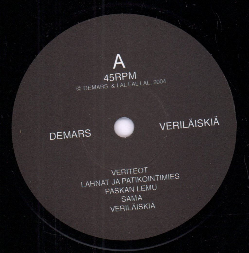 Demars - Veriläiskiä - 7 Inch
