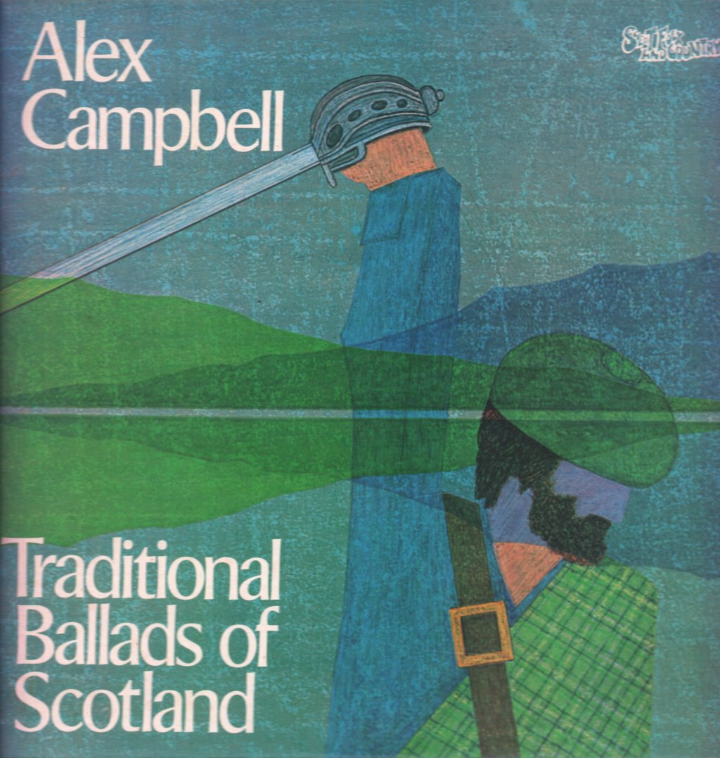 Alex Campbell - Traditional Ballads Of Scotland - Lp