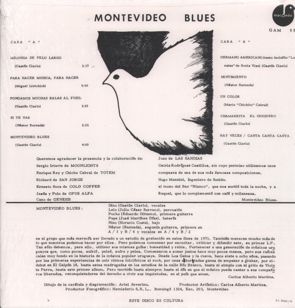 Montevideo Blues - Montevideo Blues - Lp