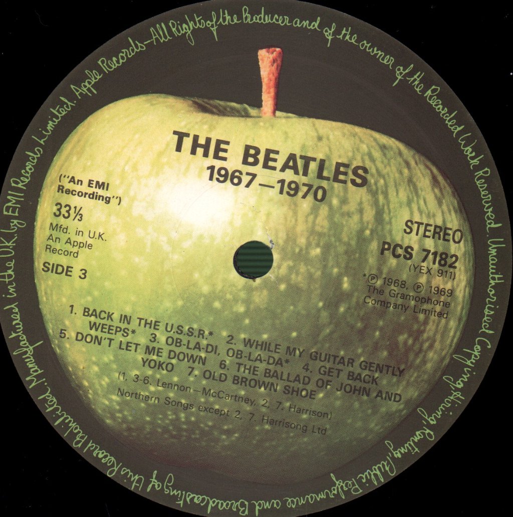 Beatles - 1967-1970 - Double Lp