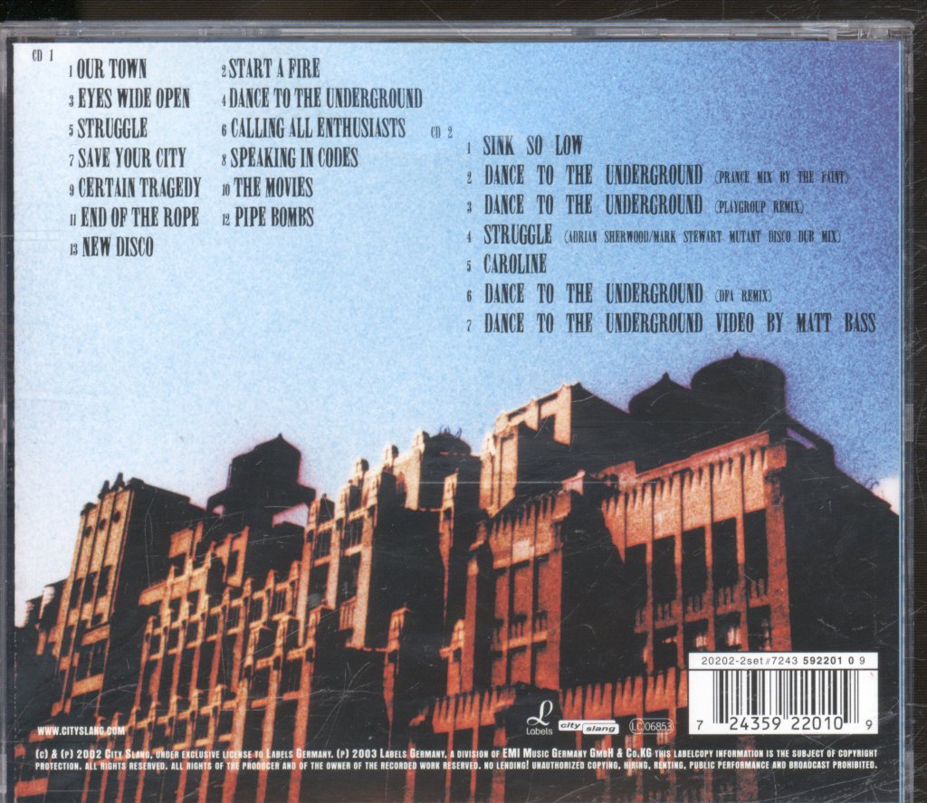 Radio 4 - Gotham - Double Cd