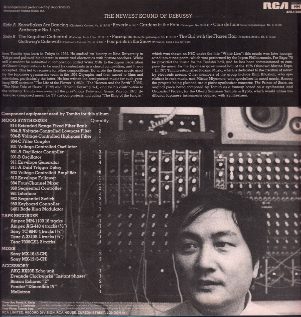 Tomita - Snowflakes Are Dancing - Lp