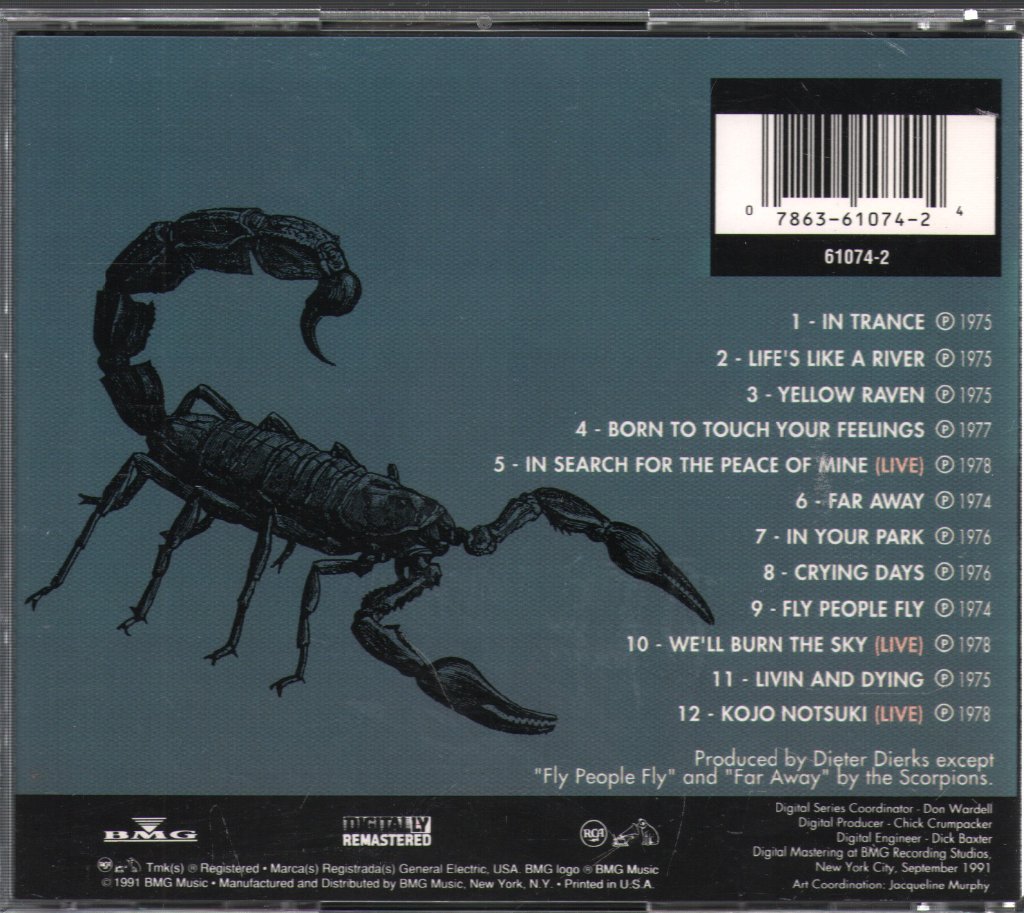 Scorpions - Hot & Slow - Cd