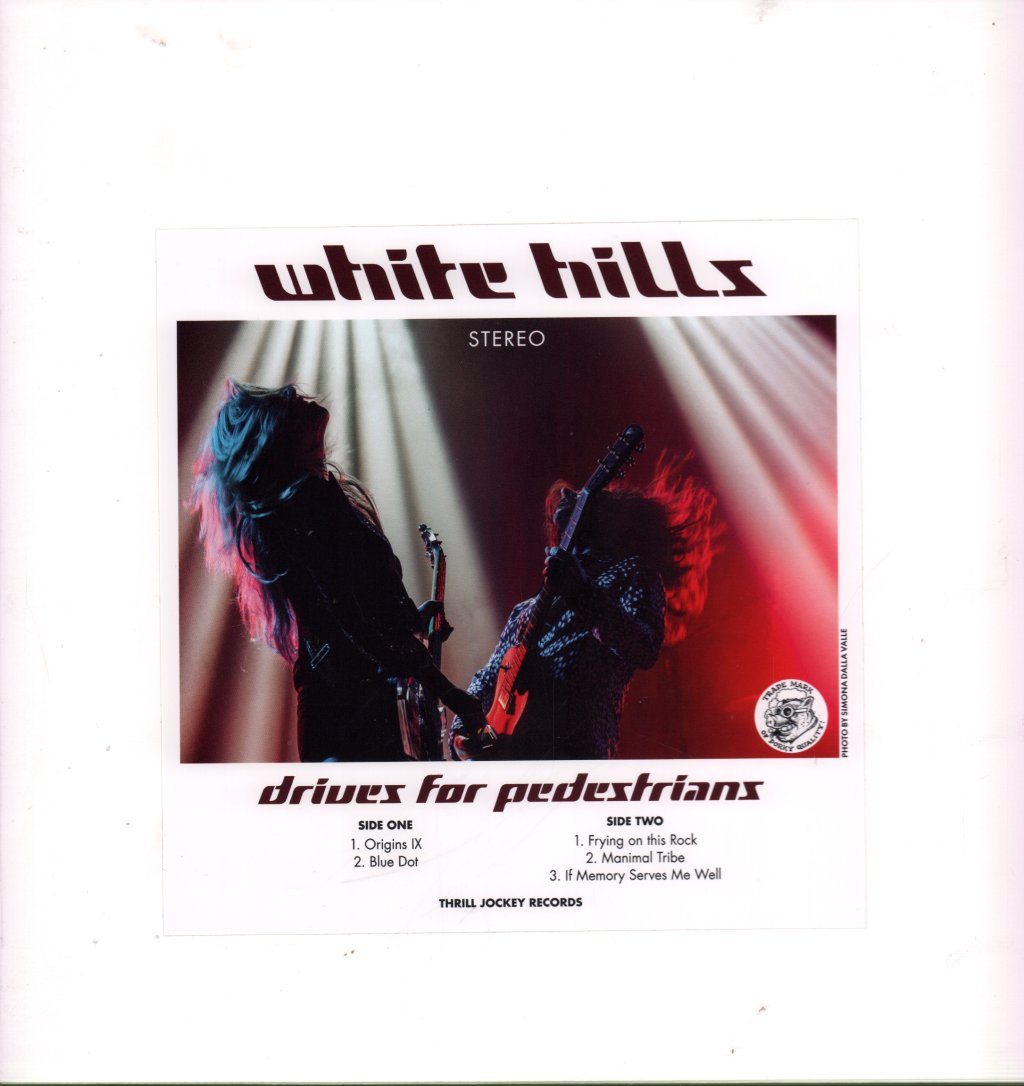 White Hills - Drives For Pedestrians - 12 Inch