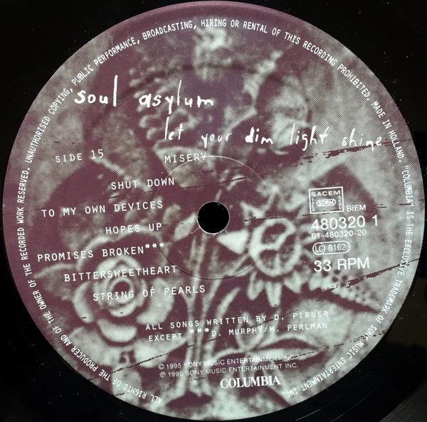 Soul Asylum - Let Your Dim Light Shine - Lp