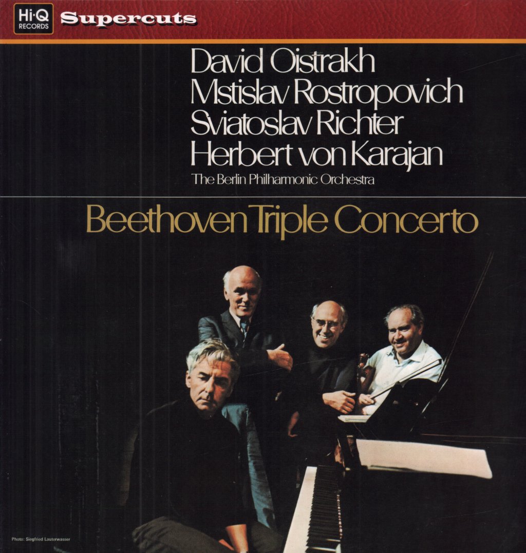 Berliner Philharmoniker - Beethoven Triple Concerto - Lp