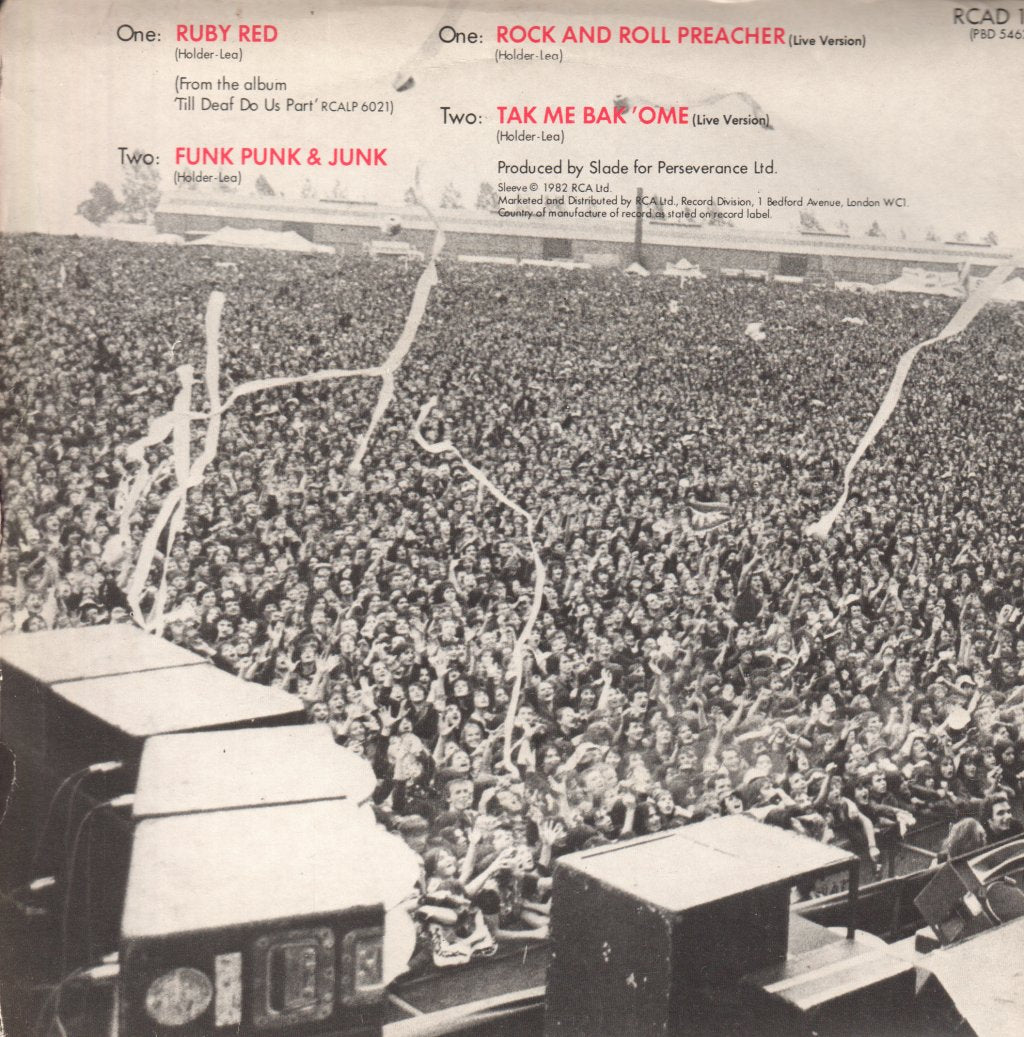 Slade - Ruby Red - Double 7 Inch